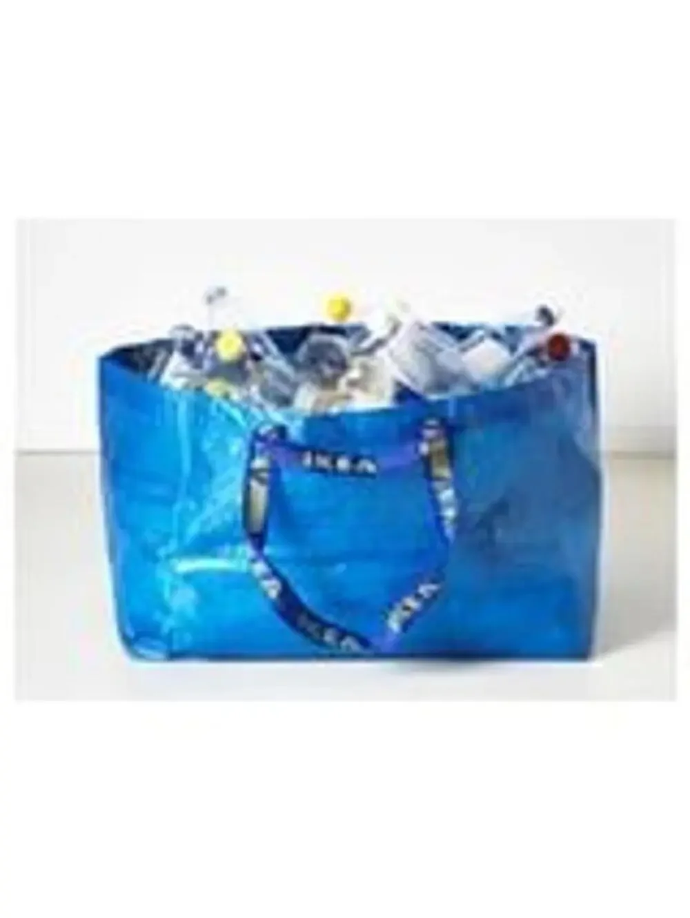 Lot of 2 NWT IKEA FRAKTA Large Blue Shopping Bag (19 gallon; 21¾ x 14½ x 13¾ )